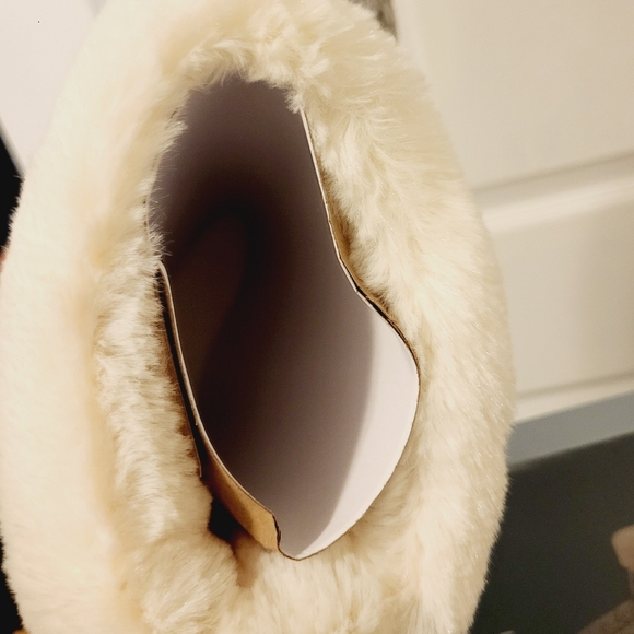 Chunky knit boot slippers - Picture 4 of 5